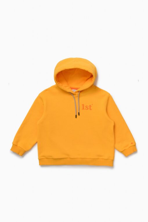 Худи. Oversize манго "1st"
