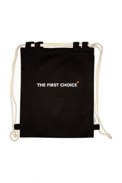 Рюкзак. Рюкзак-торба черный "THE FIRST CHOICE"